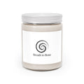 Breath to Bone 9oz Scented Soy Candle — White Lid Aromatherapy Jar